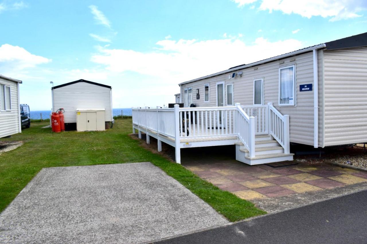 New Sea View Platinum Caravan With Huge Decking Newcastle upon Tyne Zewnętrze zdjęcie